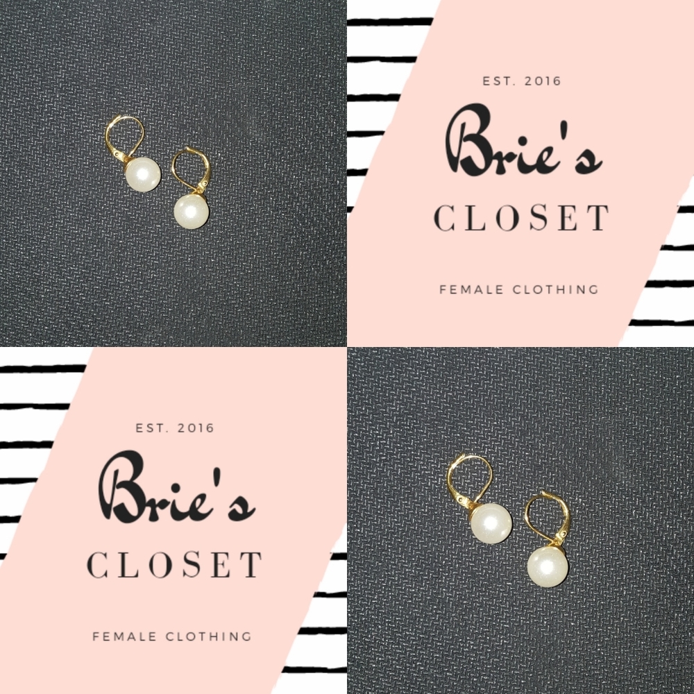 Pearl Earrings (Costume Jewelry)